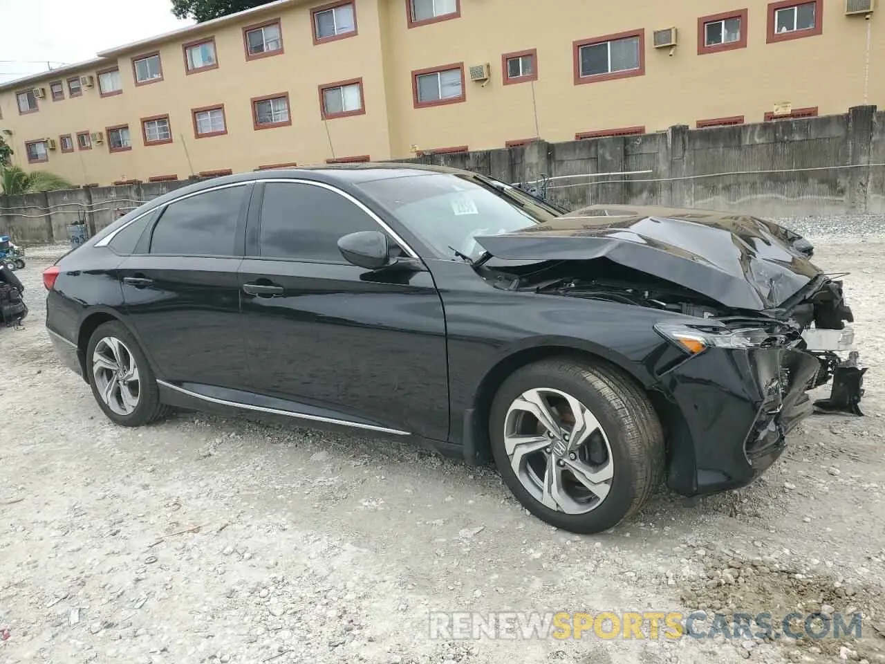 4 Photograph of a damaged car 1HGCV1F46LA139452 HONDA ACCORD 2020