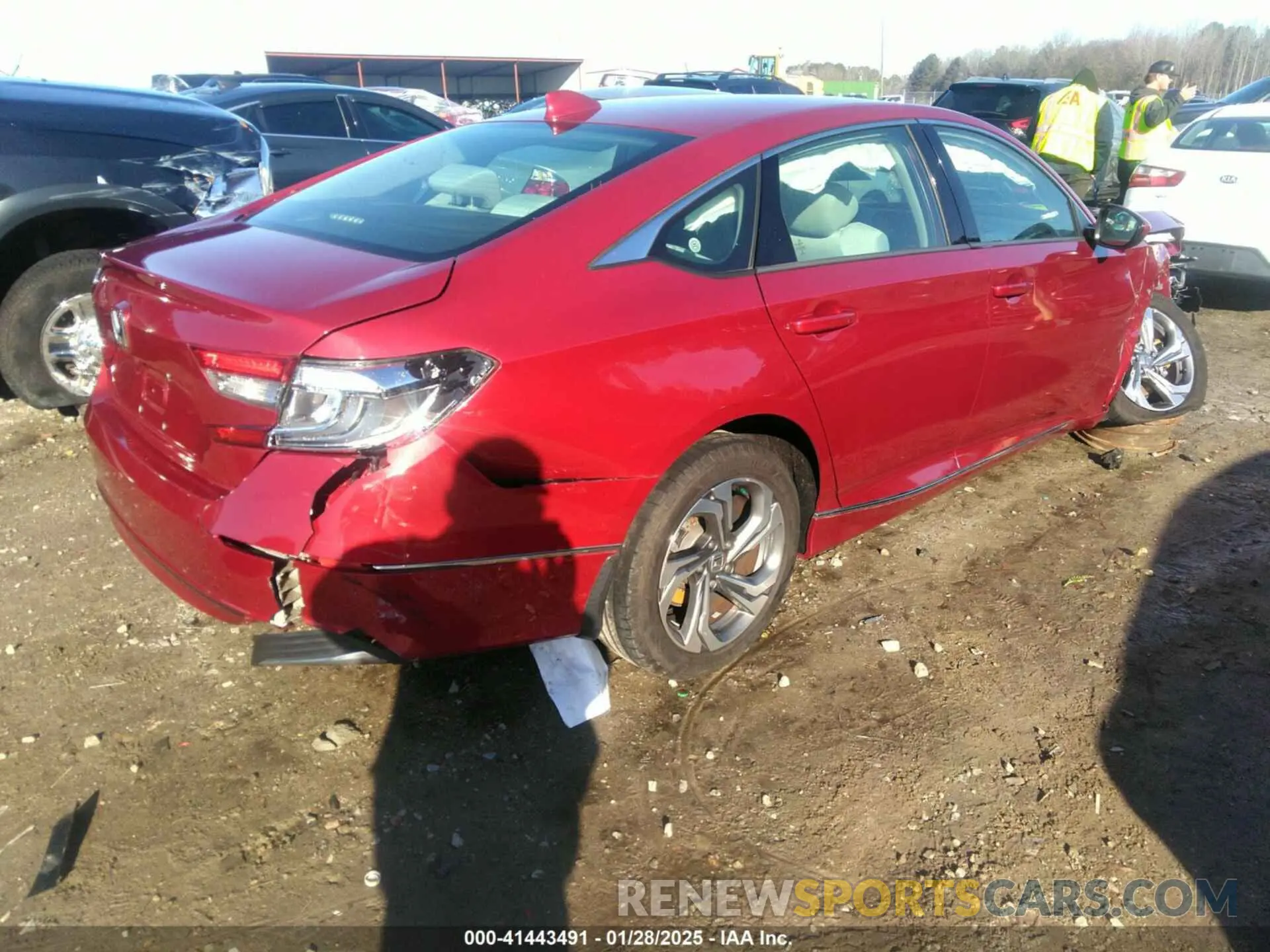4 Photograph of a damaged car 1HGCV1F47LA058489 HONDA ACCORD 2020