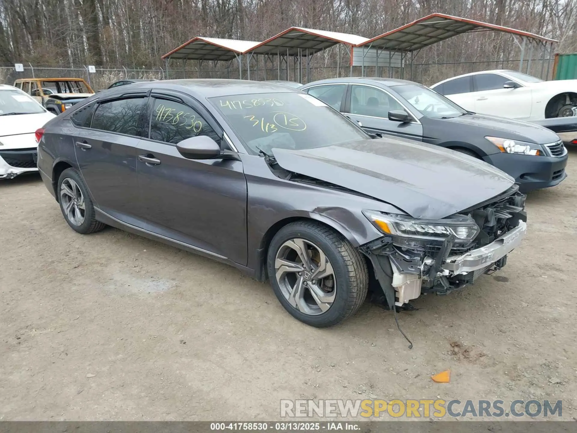 1 Photograph of a damaged car 1HGCV1F47LA074336 HONDA ACCORD 2020