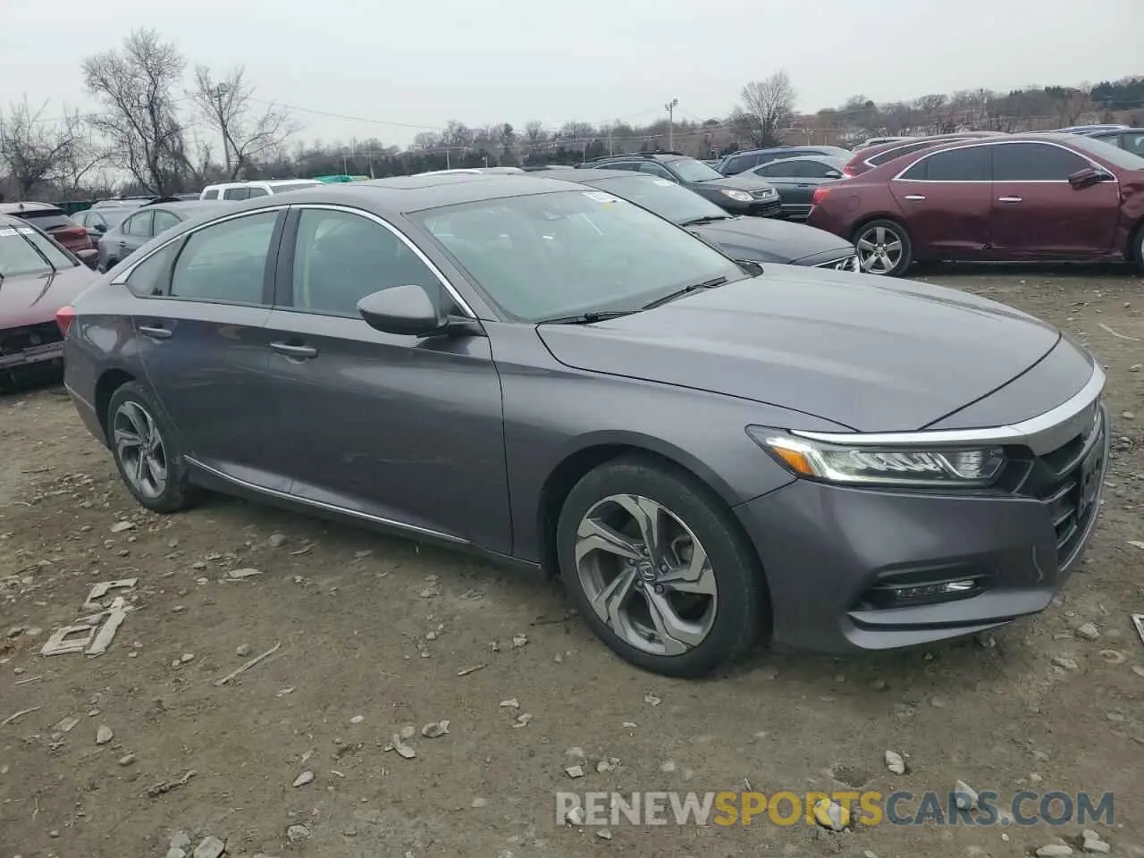 4 Photograph of a damaged car 1HGCV1F47LA105987 HONDA ACCORD 2020