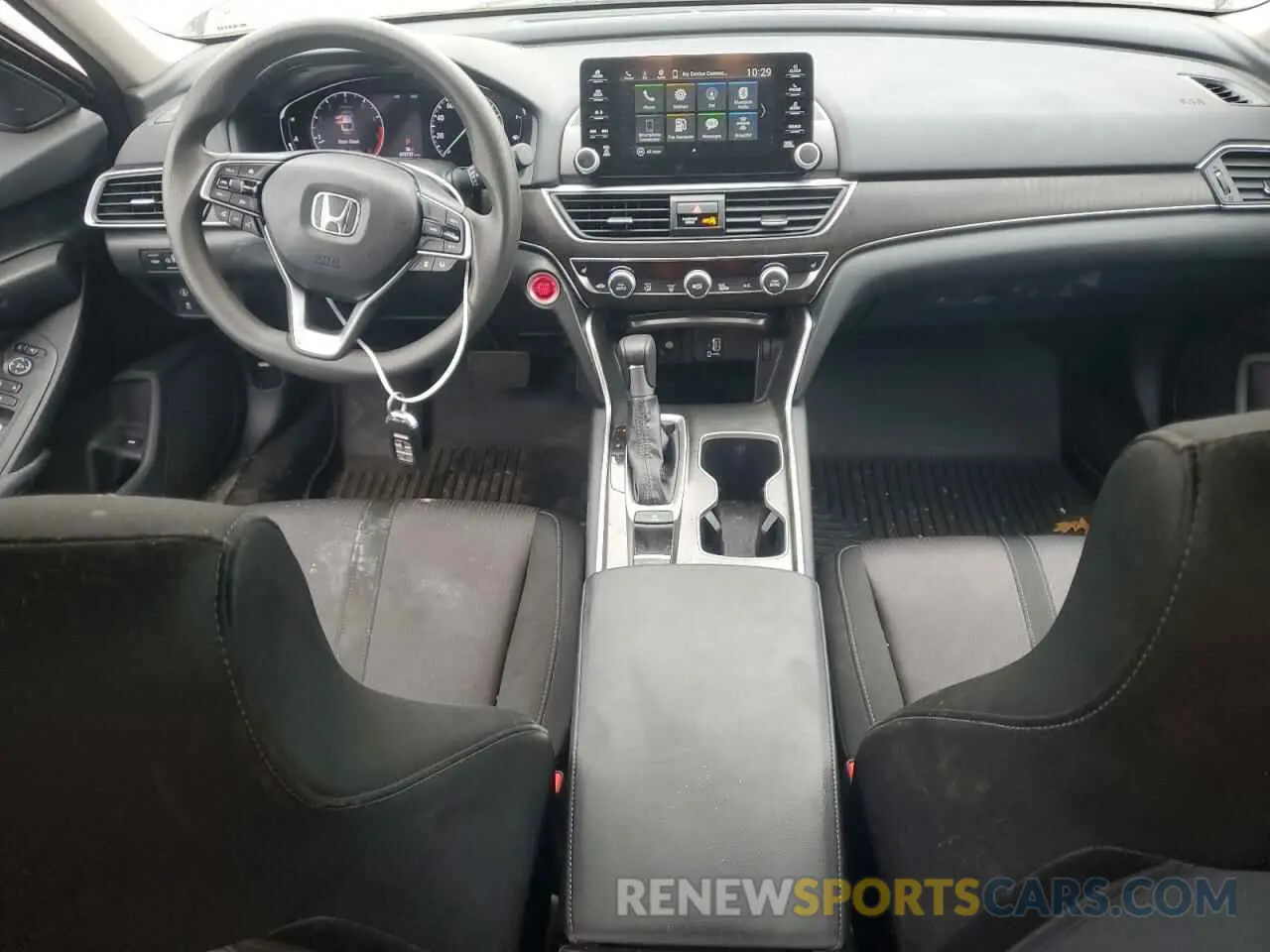 8 Photograph of a damaged car 1HGCV1F47LA105987 HONDA ACCORD 2020