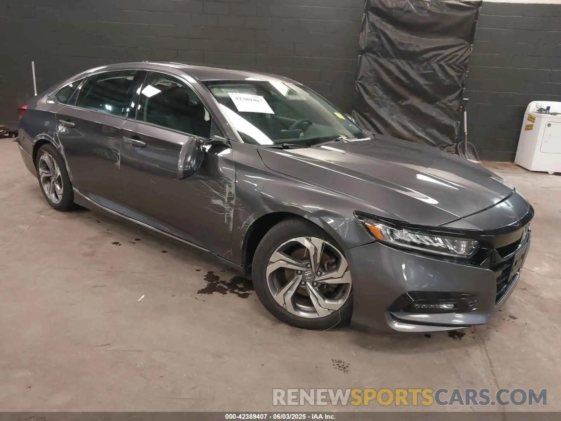 1 Photograph of a damaged car 1HGCV1F48LA062518 HONDA ACCORD 2020