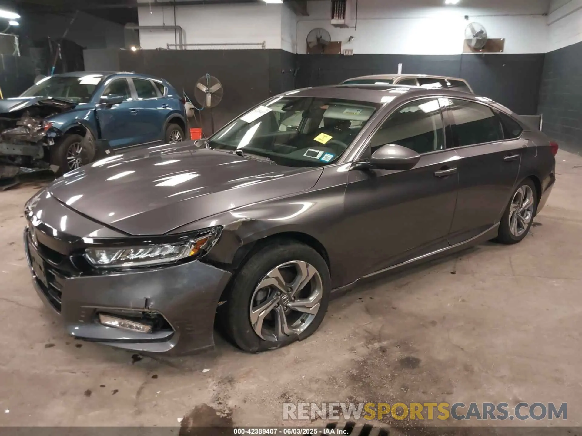2 Photograph of a damaged car 1HGCV1F48LA062518 HONDA ACCORD 2020
