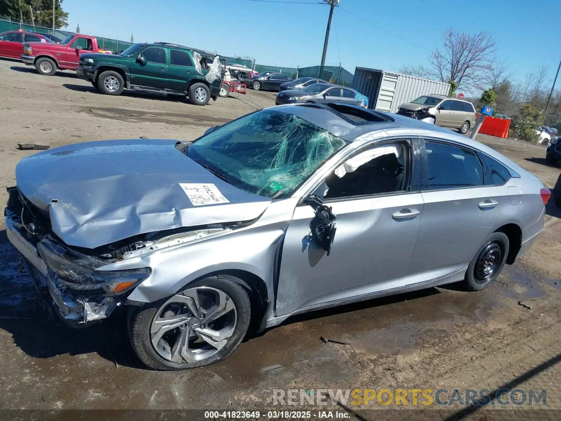 14 Photograph of a damaged car 1HGCV1F48LA064642 HONDA ACCORD 2020