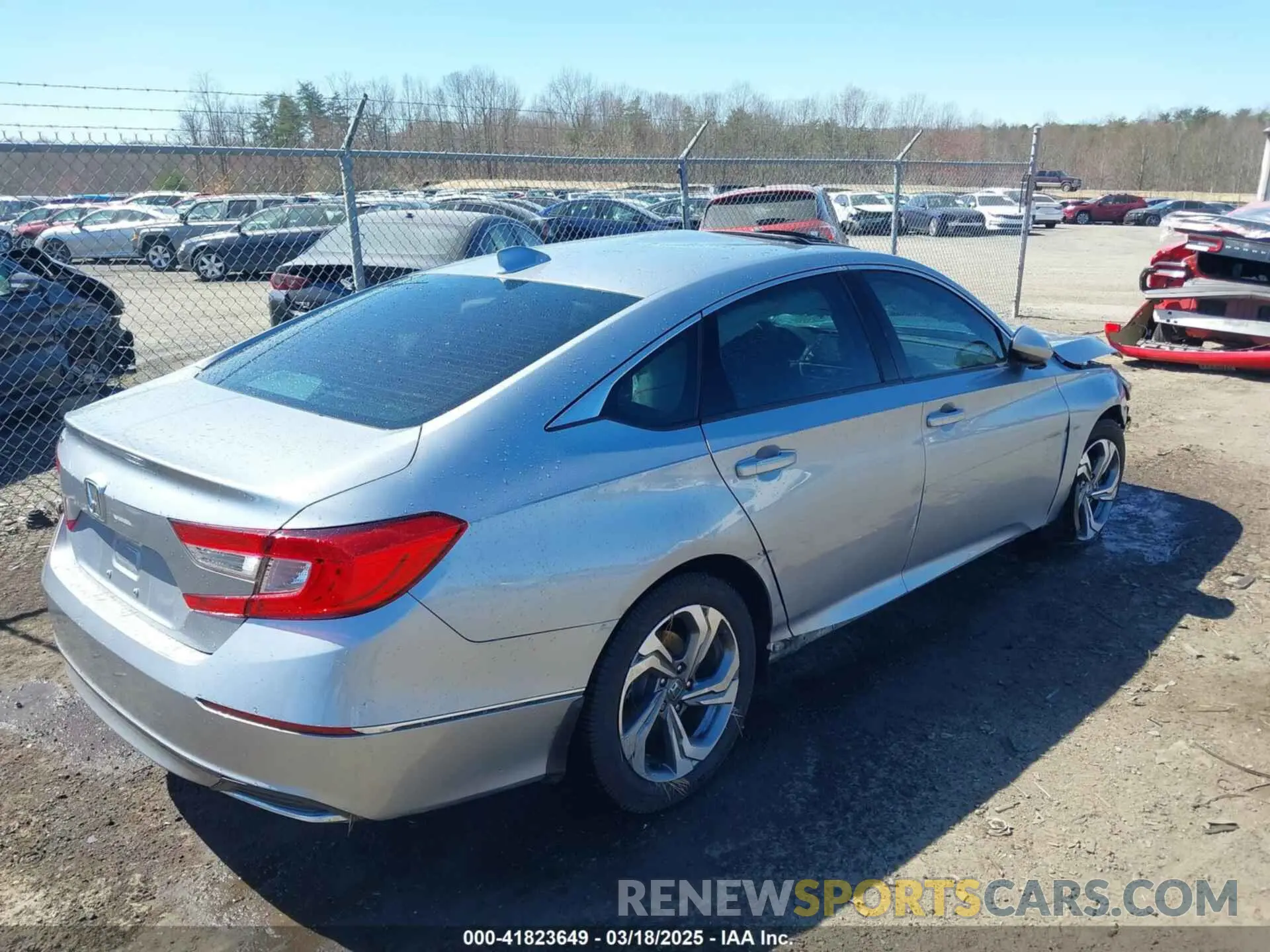 4 Photograph of a damaged car 1HGCV1F48LA064642 HONDA ACCORD 2020