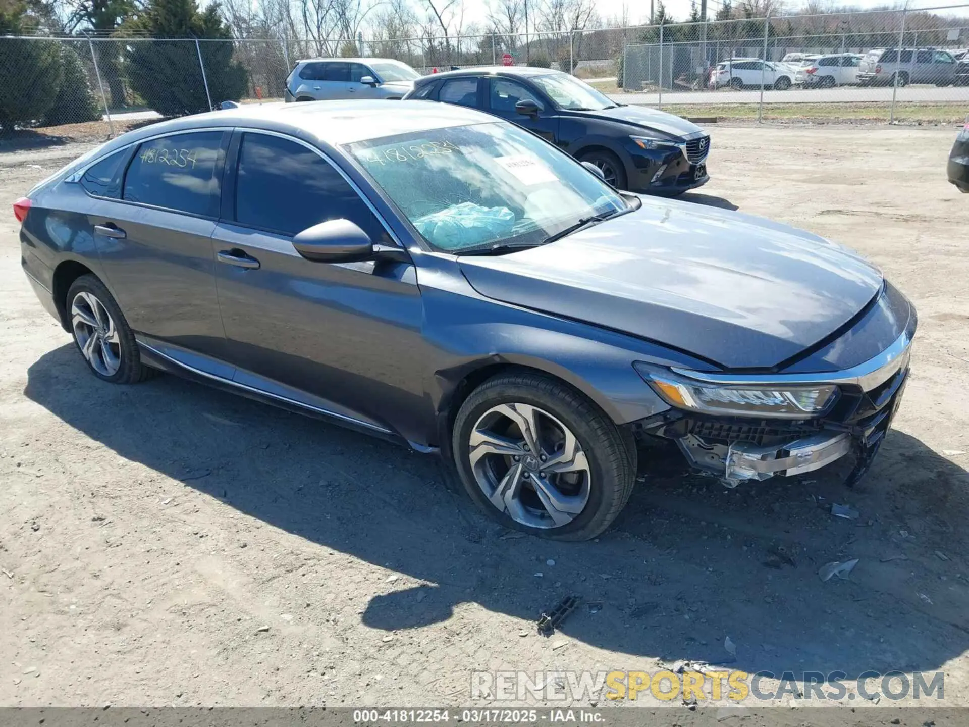 1 Photograph of a damaged car 1HGCV1F48LA075740 HONDA ACCORD 2020