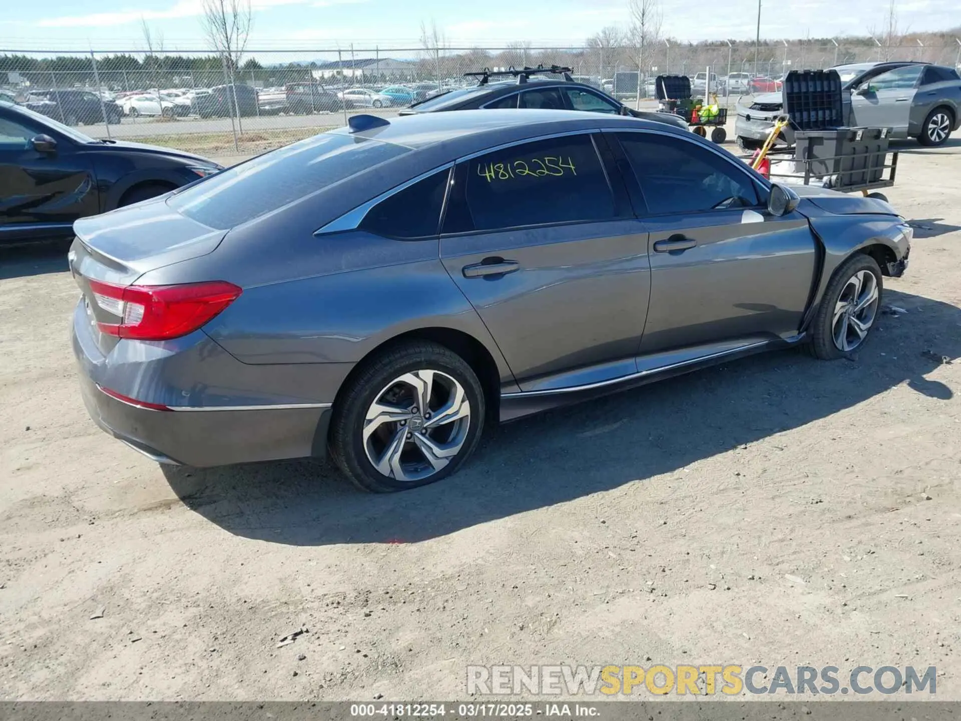 4 Photograph of a damaged car 1HGCV1F48LA075740 HONDA ACCORD 2020