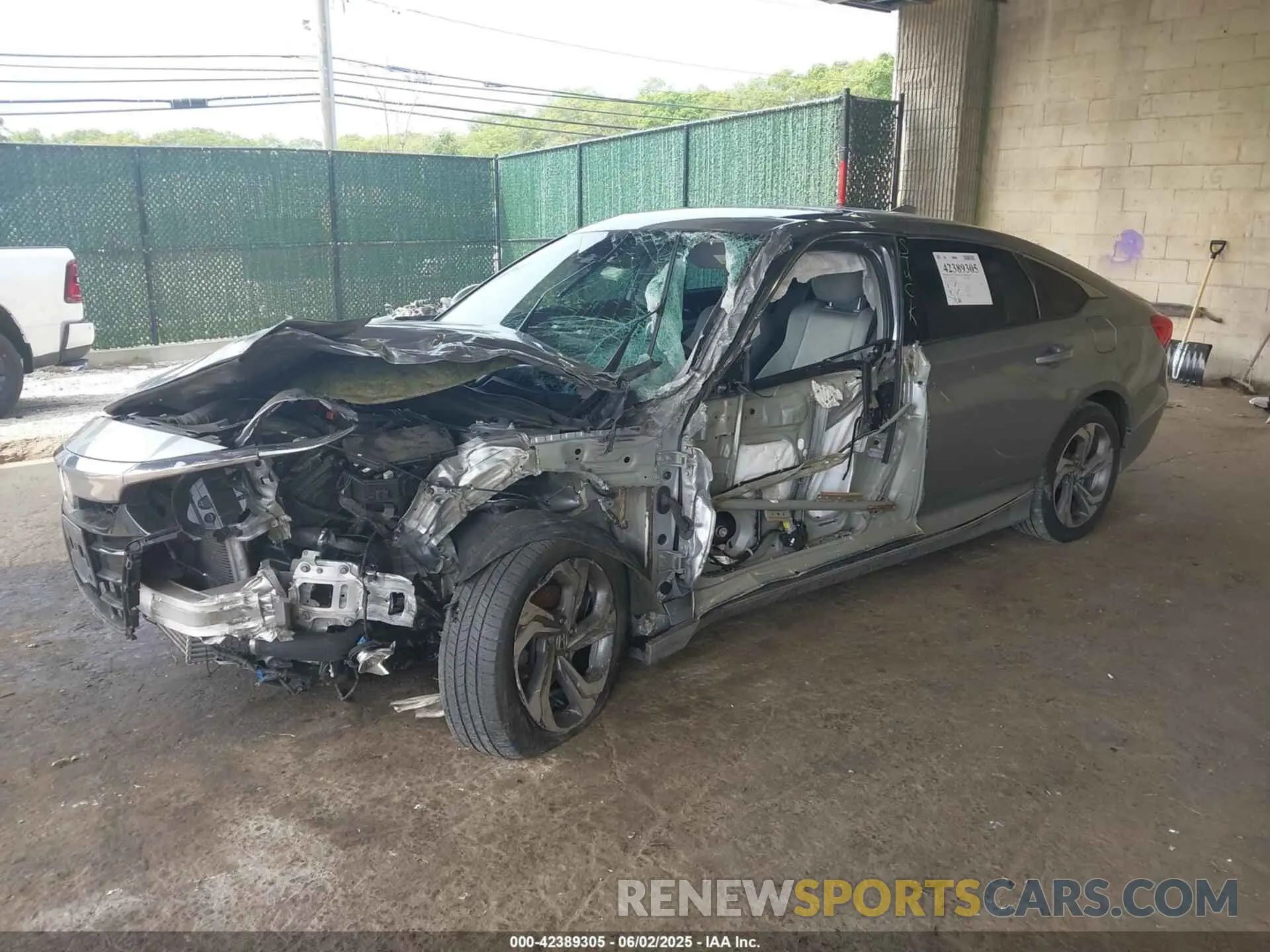 2 Photograph of a damaged car 1HGCV1F48LA096846 HONDA ACCORD 2020