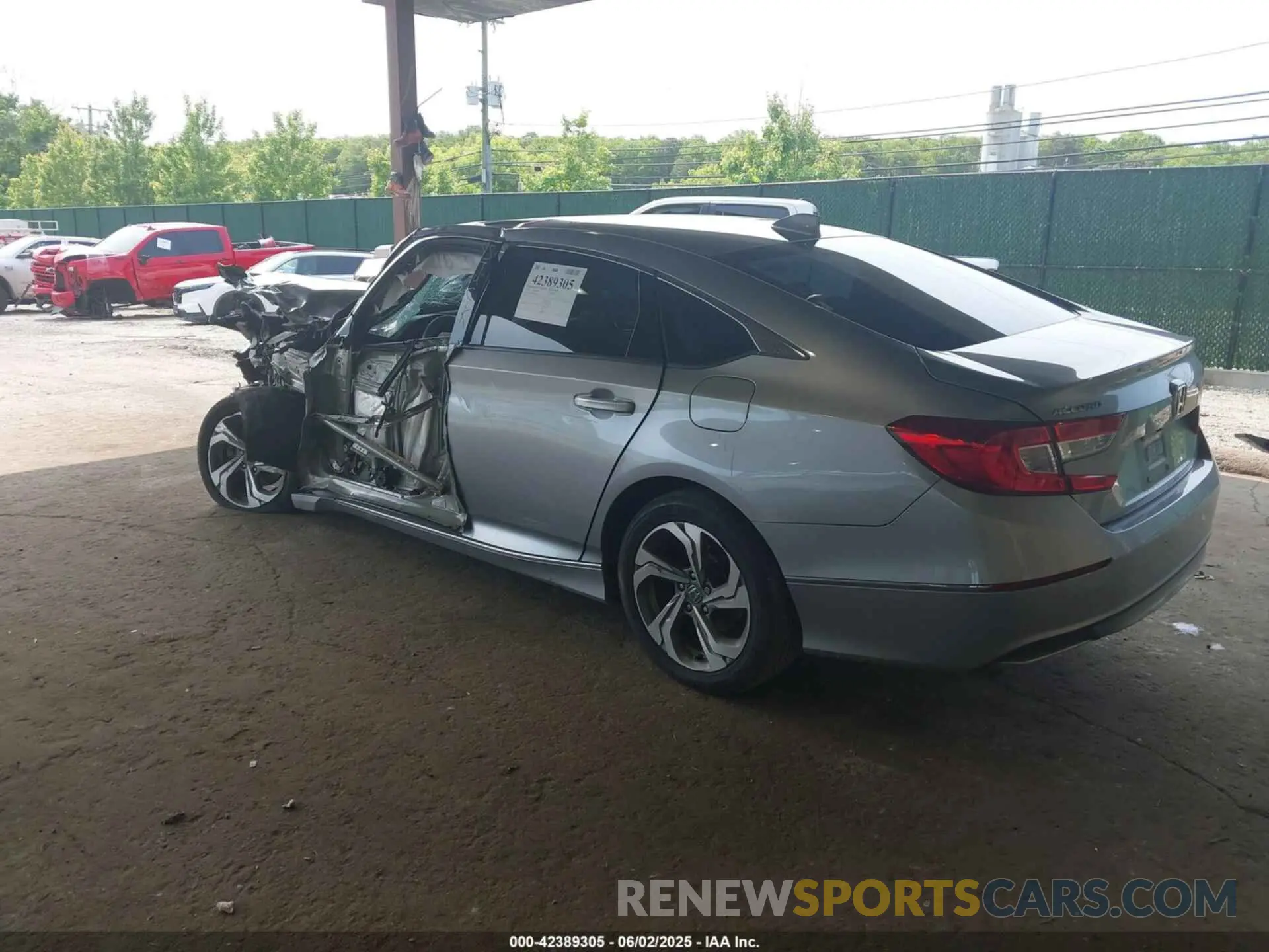 3 Photograph of a damaged car 1HGCV1F48LA096846 HONDA ACCORD 2020