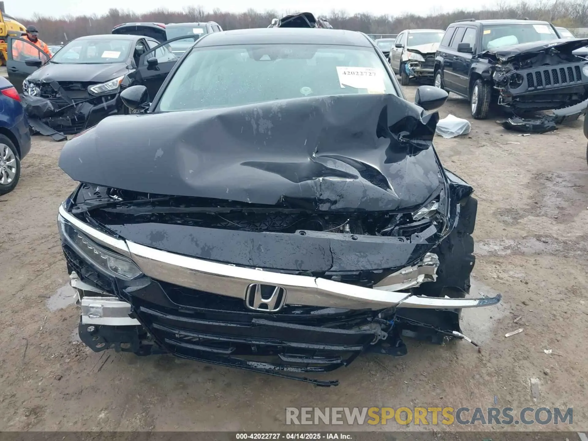13 Photograph of a damaged car 1HGCV1F48LA127545 HONDA ACCORD 2020
