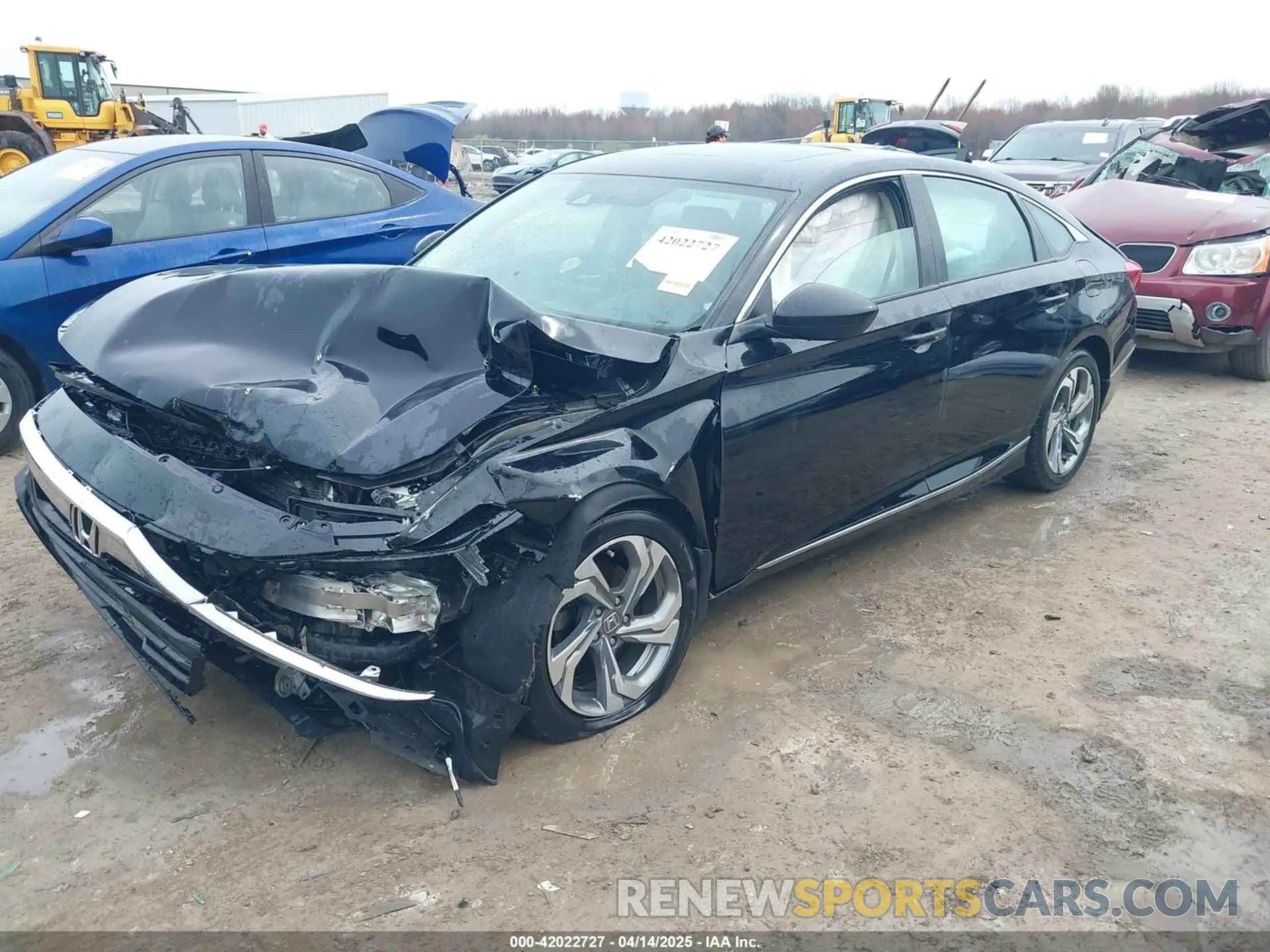 2 Photograph of a damaged car 1HGCV1F48LA127545 HONDA ACCORD 2020