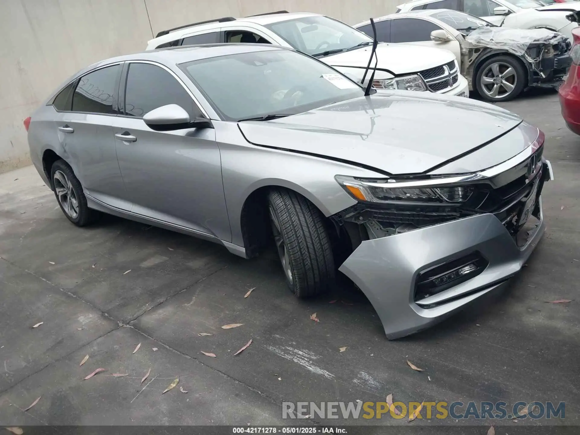 1 Photograph of a damaged car 1HGCV1F49LA003266 HONDA ACCORD 2020