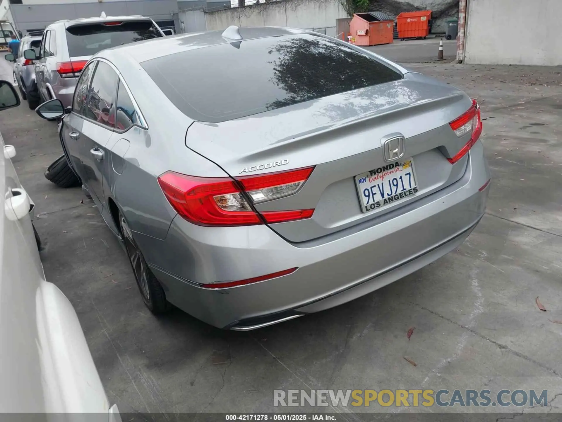 3 Photograph of a damaged car 1HGCV1F49LA003266 HONDA ACCORD 2020