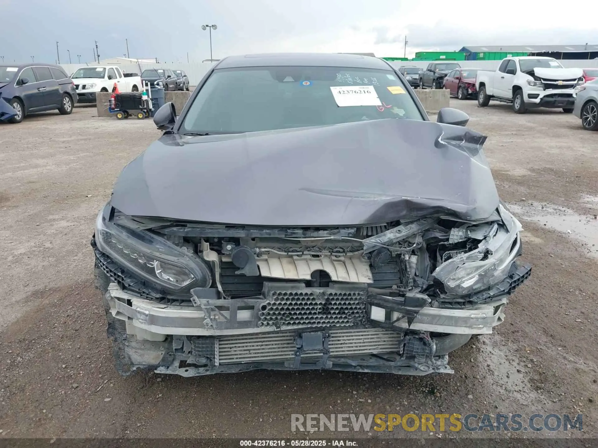 13 Photograph of a damaged car 1HGCV1F49LA020827 HONDA ACCORD 2020