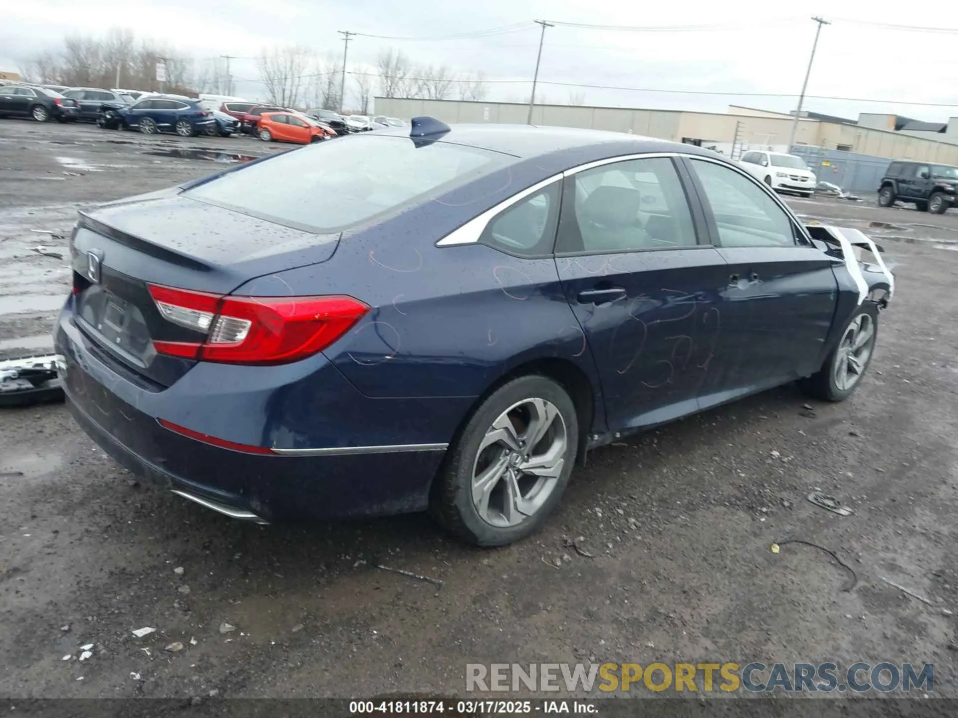 4 Photograph of a damaged car 1HGCV1F49LA072295 HONDA ACCORD 2020