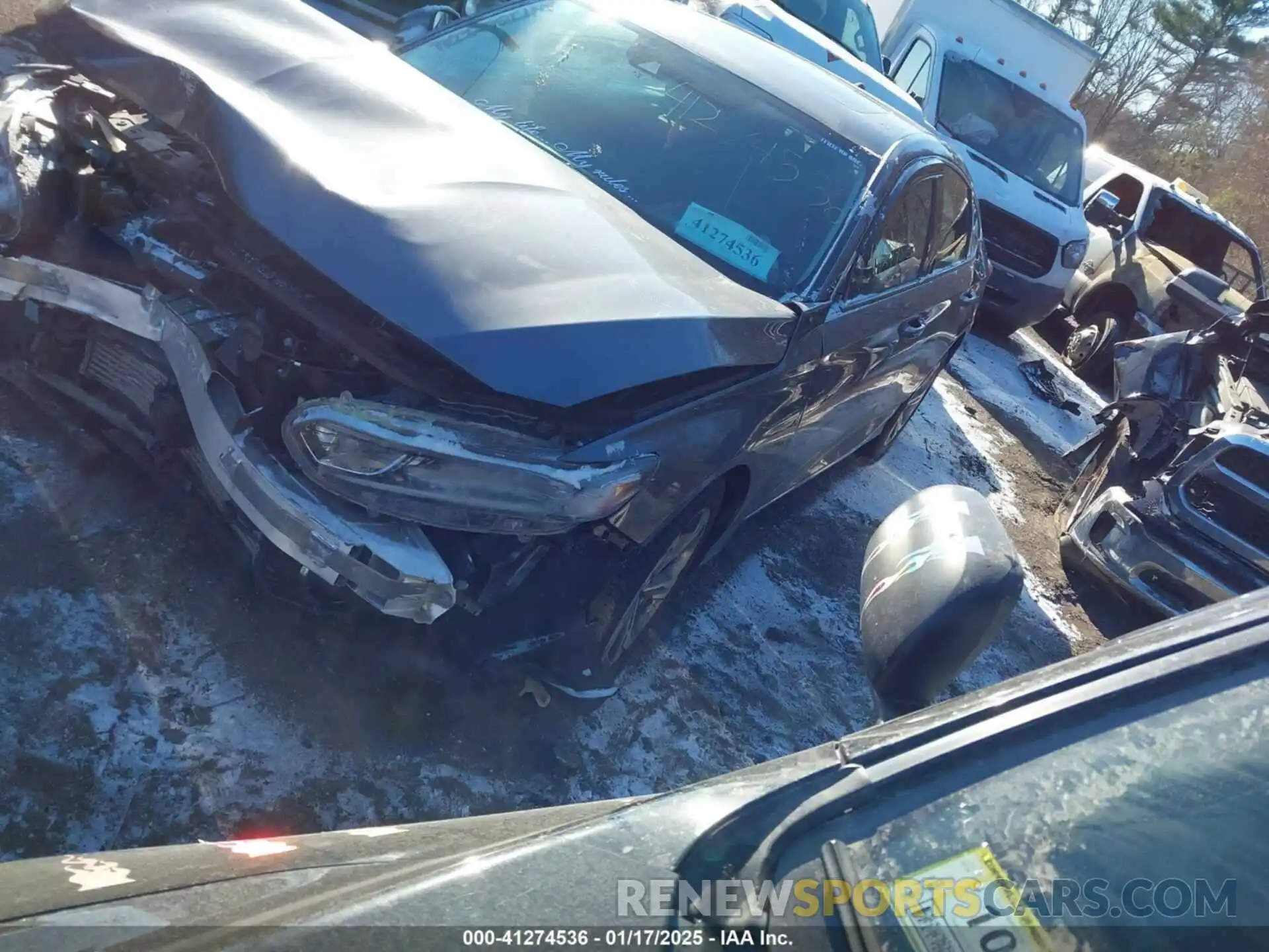 2 Photograph of a damaged car 1HGCV1F4XLA062536 HONDA ACCORD 2020