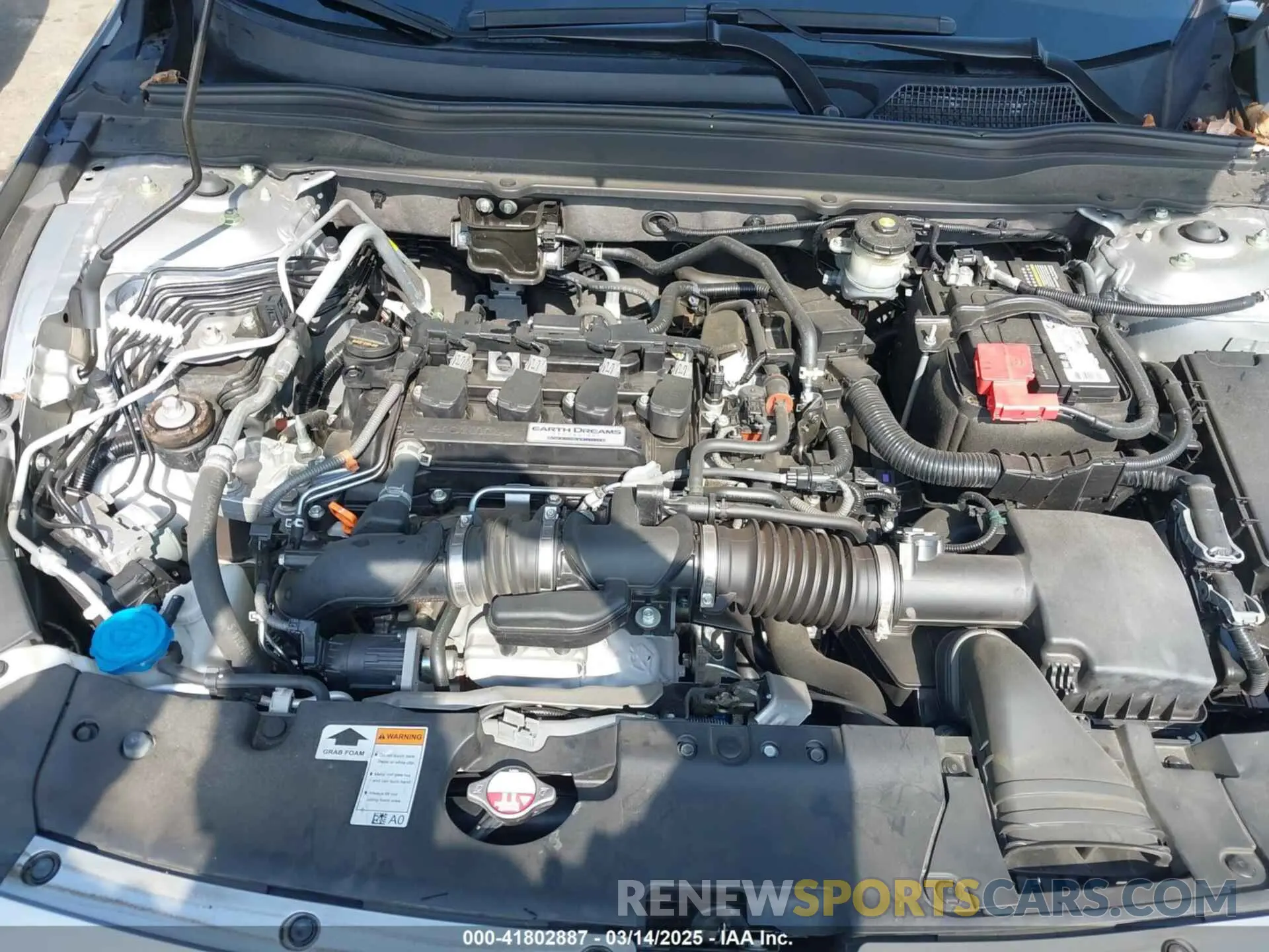 10 Photograph of a damaged car 1HGCV1F4XLA155962 HONDA ACCORD 2020