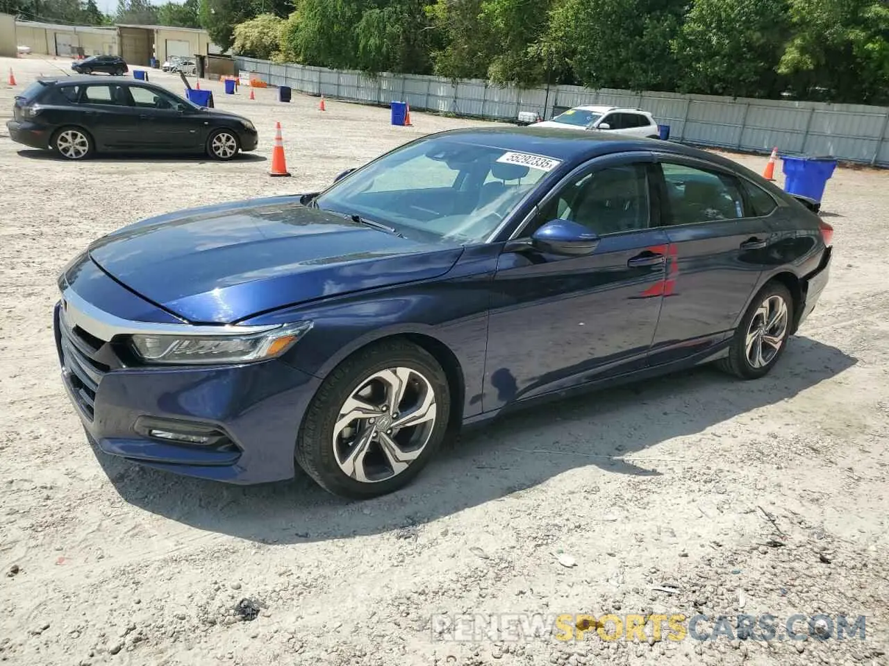 1 Photograph of a damaged car 1HGCV1F50LA122087 HONDA ACCORD 2020