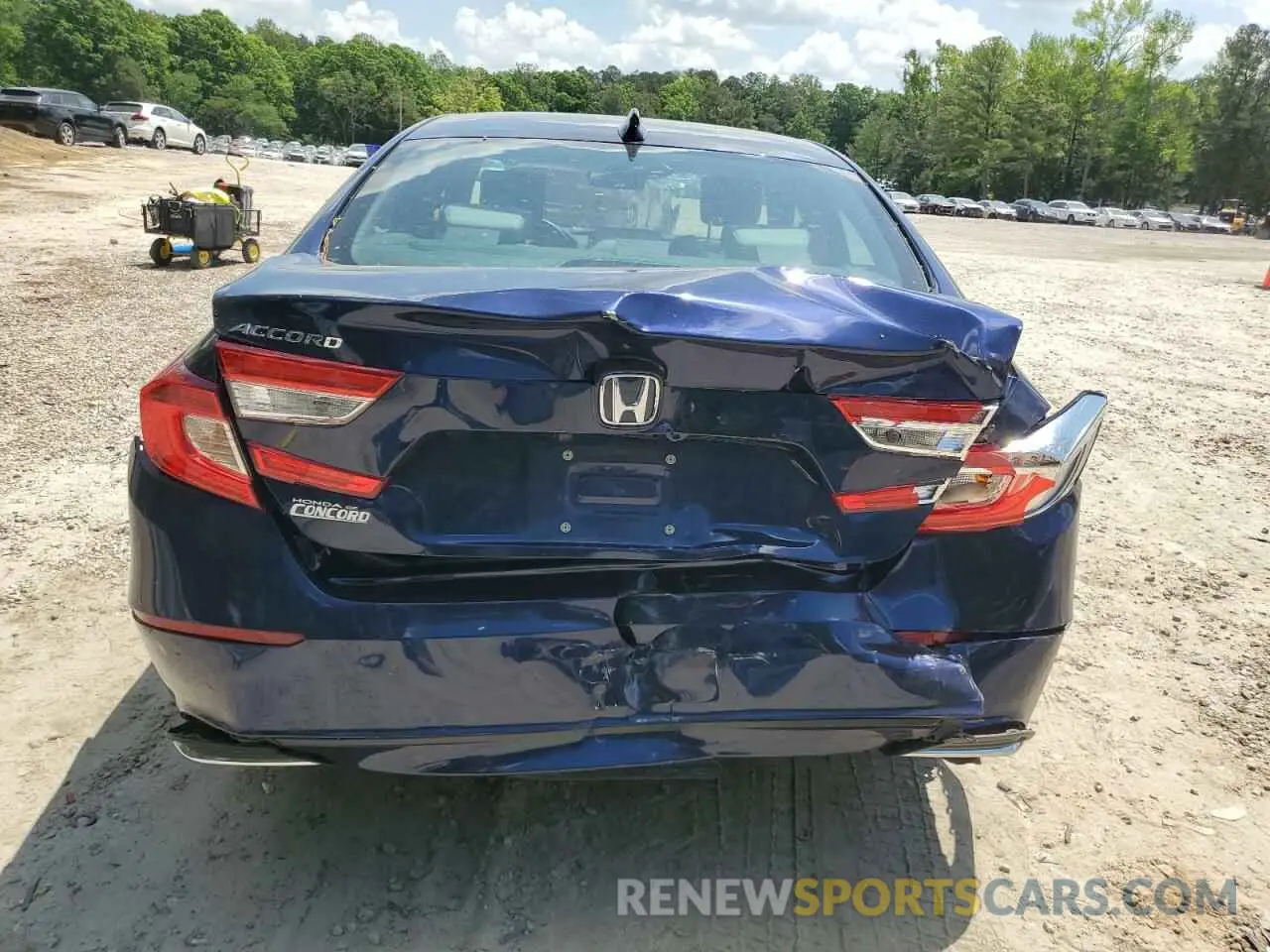 6 Photograph of a damaged car 1HGCV1F50LA122087 HONDA ACCORD 2020