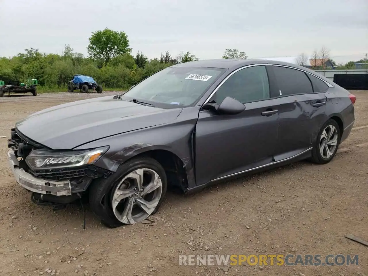 1 Photograph of a damaged car 1HGCV1F51LA021950 HONDA ACCORD 2020