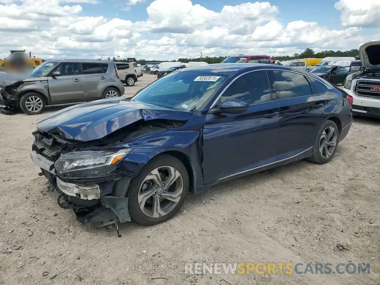 1 Photograph of a damaged car 1HGCV1F51LA026131 HONDA ACCORD 2020