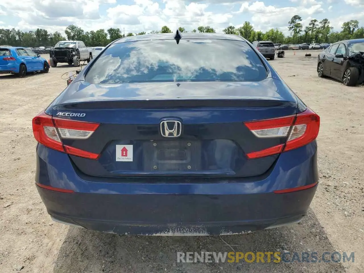 6 Photograph of a damaged car 1HGCV1F51LA026131 HONDA ACCORD 2020