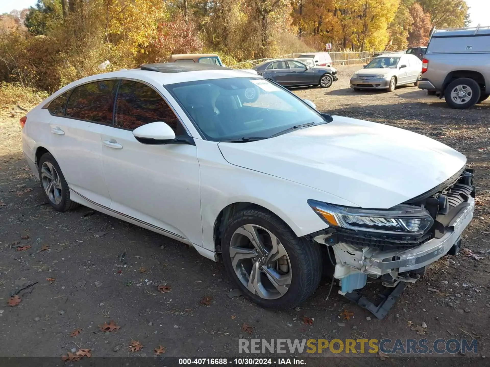 1 Photograph of a damaged car 1HGCV1F51LA074891 HONDA ACCORD 2020