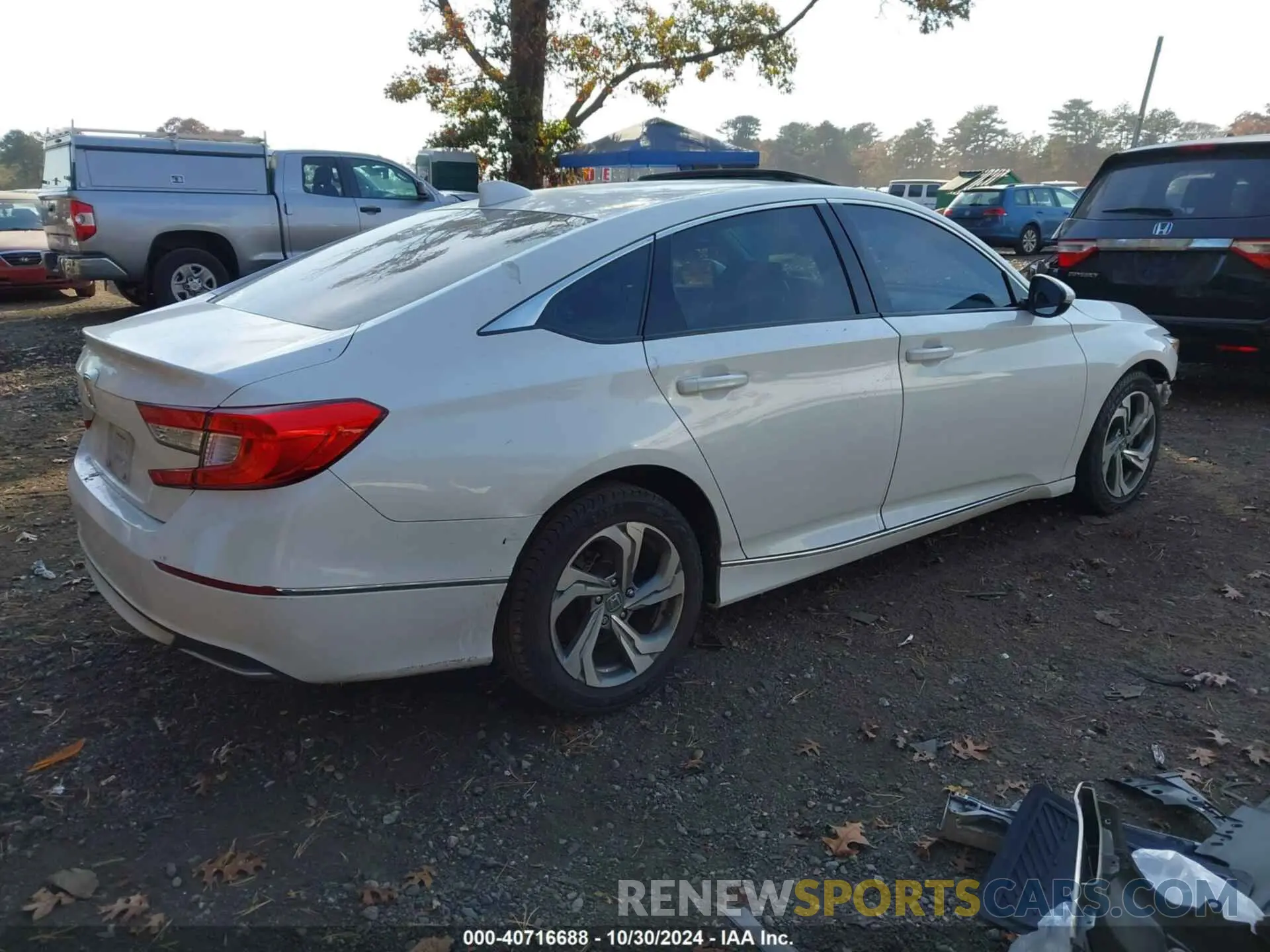4 Photograph of a damaged car 1HGCV1F51LA074891 HONDA ACCORD 2020