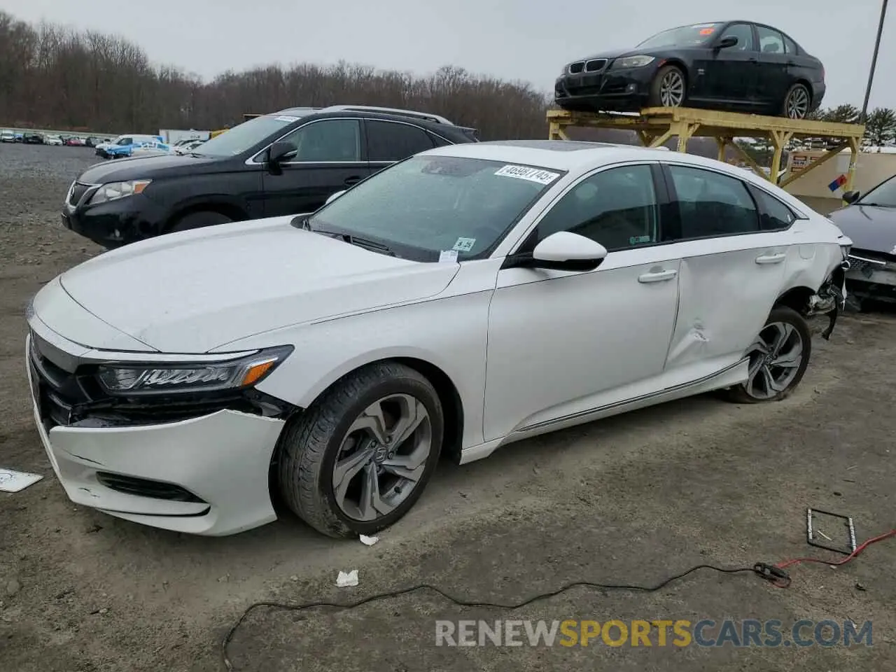 1 Photograph of a damaged car 1HGCV1F51LA112605 HONDA ACCORD 2020