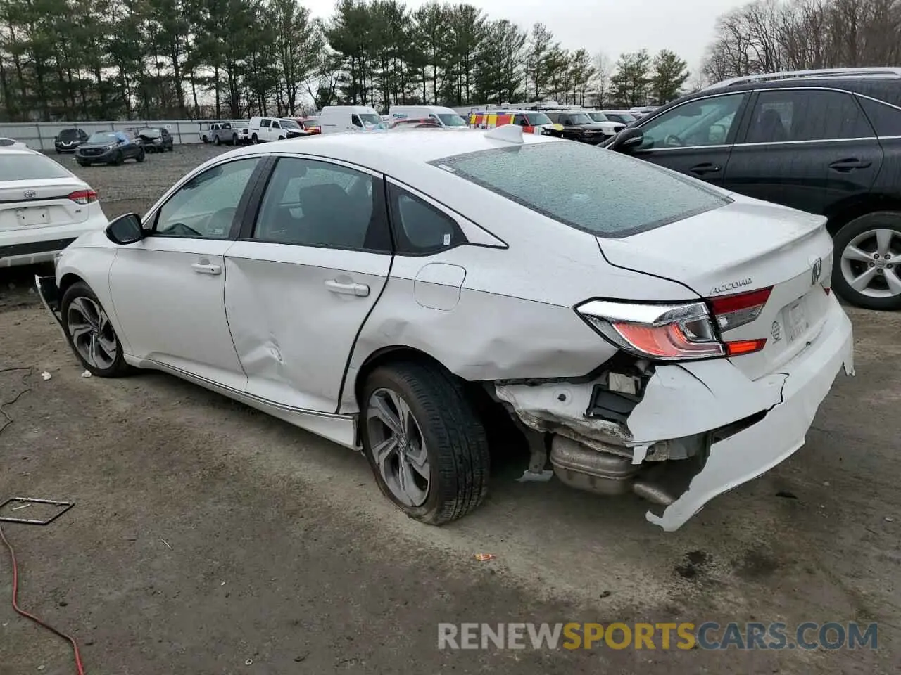2 Photograph of a damaged car 1HGCV1F51LA112605 HONDA ACCORD 2020