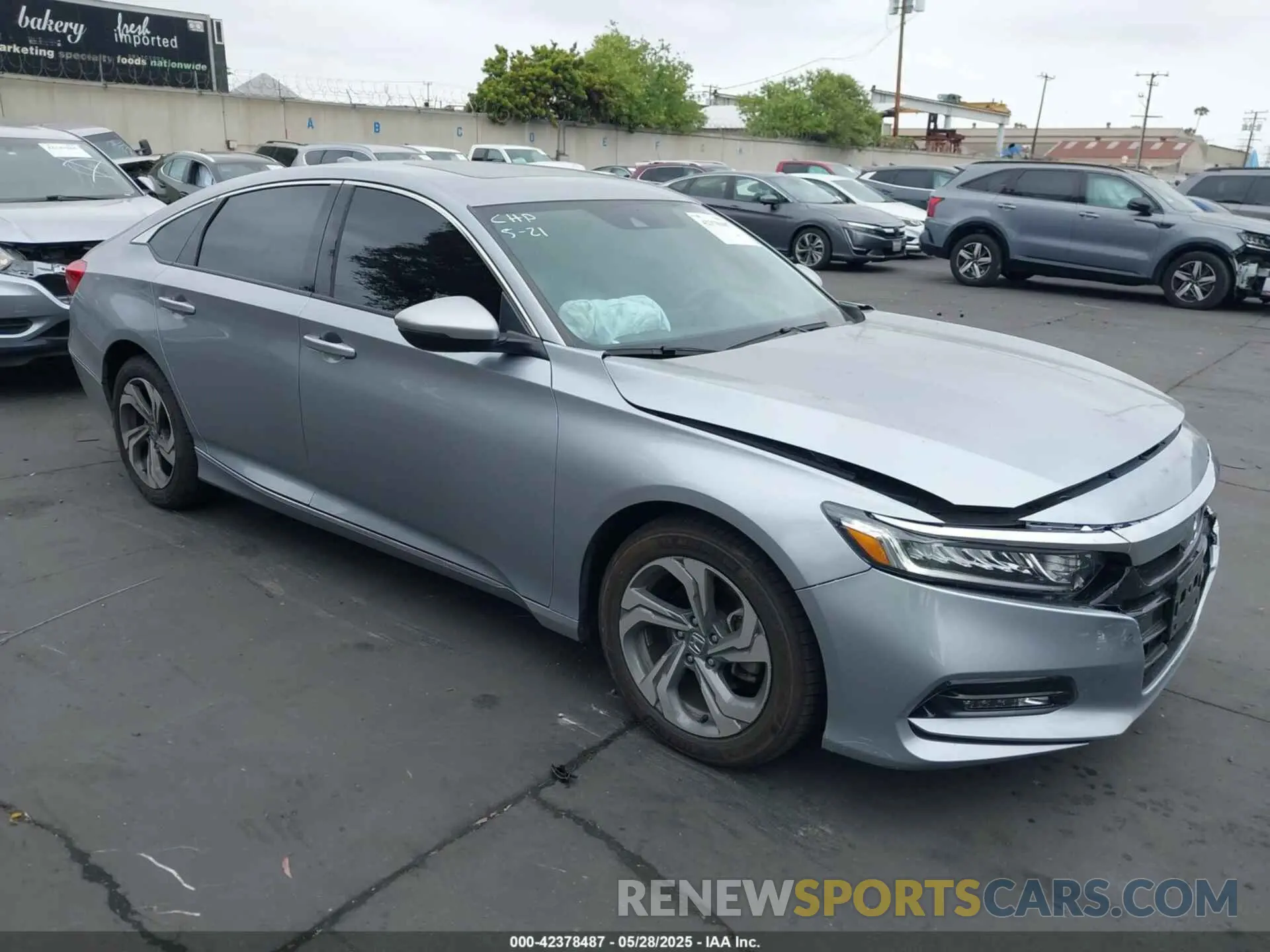 1 Photograph of a damaged car 1HGCV1F52LA006311 HONDA ACCORD 2020