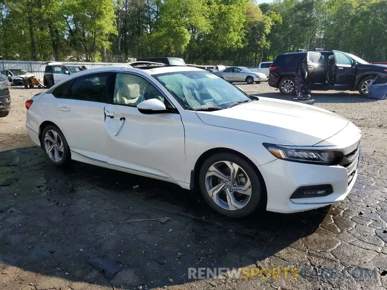 4 Photograph of a damaged car 1HGCV1F52LA076116 HONDA ACCORD 2020
