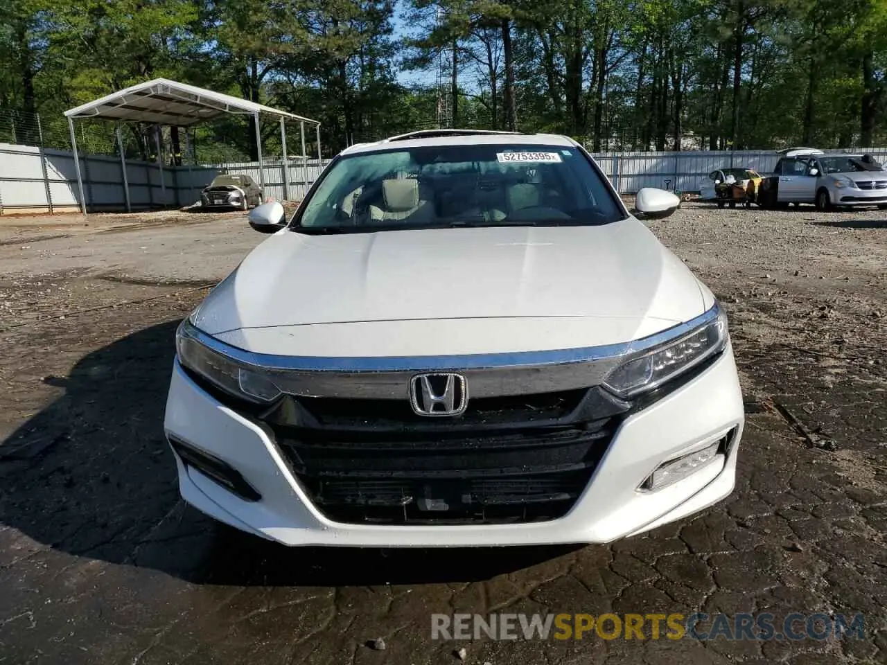 5 Photograph of a damaged car 1HGCV1F52LA076116 HONDA ACCORD 2020