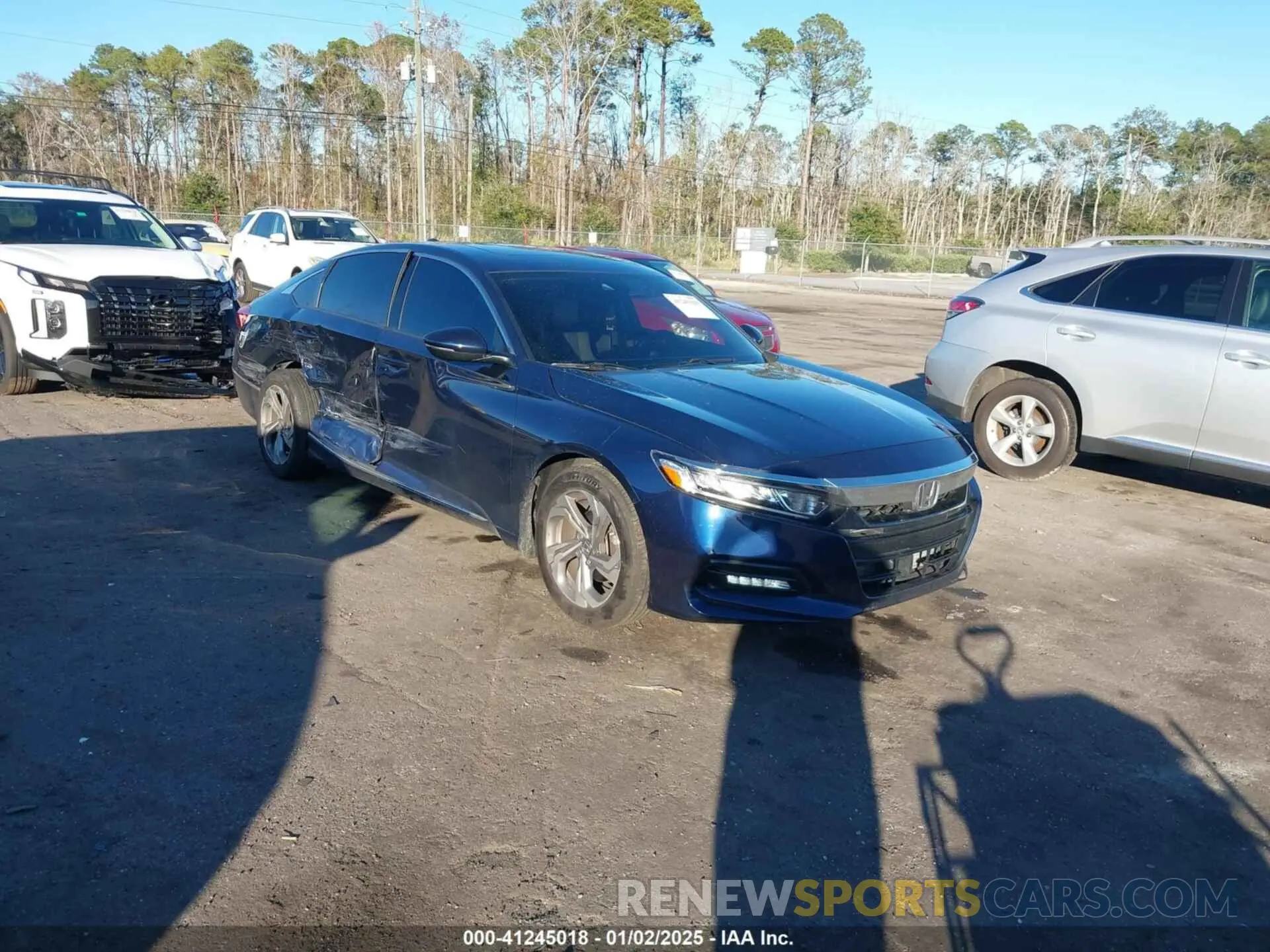 1 Photograph of a damaged car 1HGCV1F52LA108949 HONDA ACCORD 2020