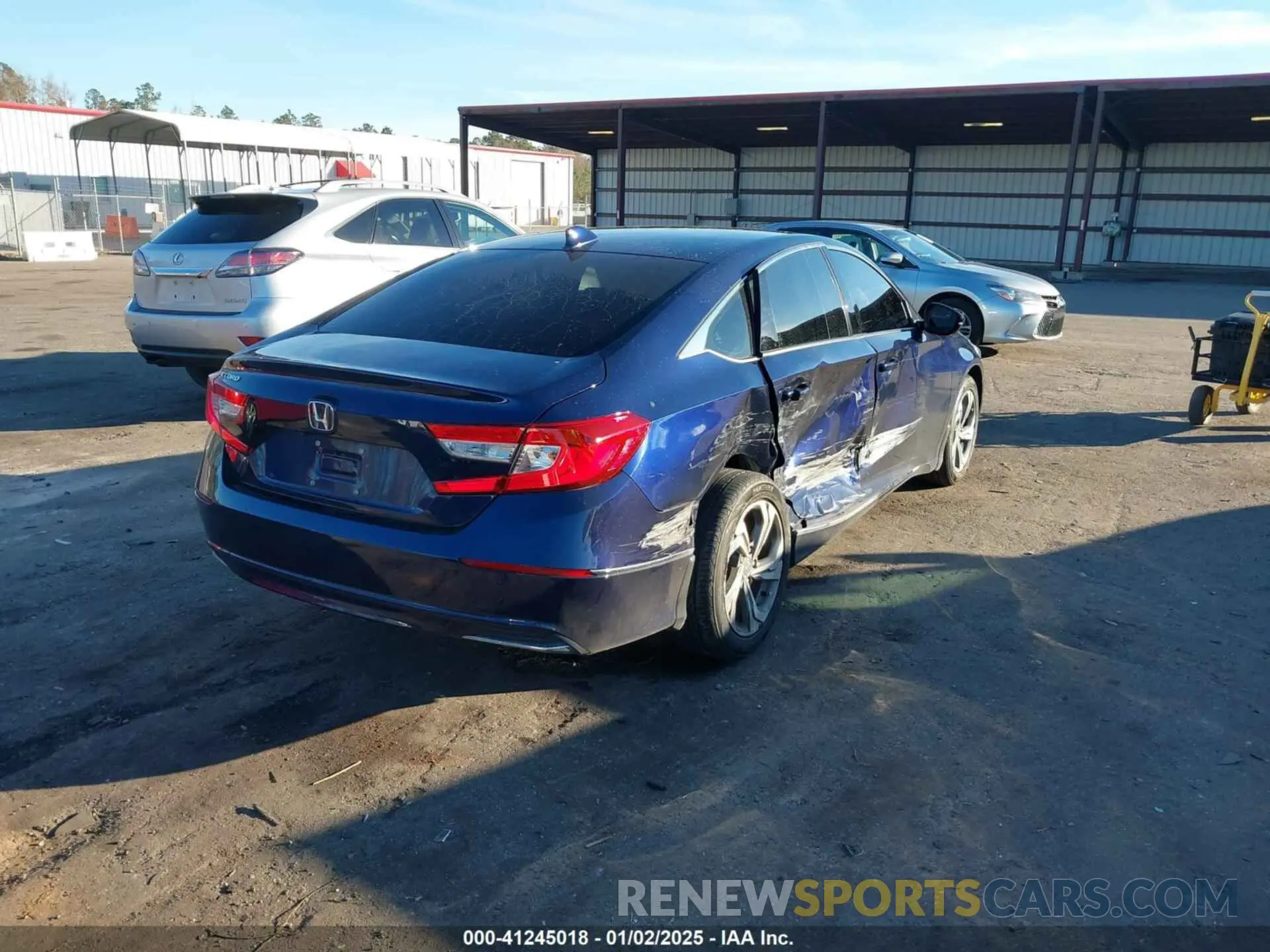 4 Photograph of a damaged car 1HGCV1F52LA108949 HONDA ACCORD 2020