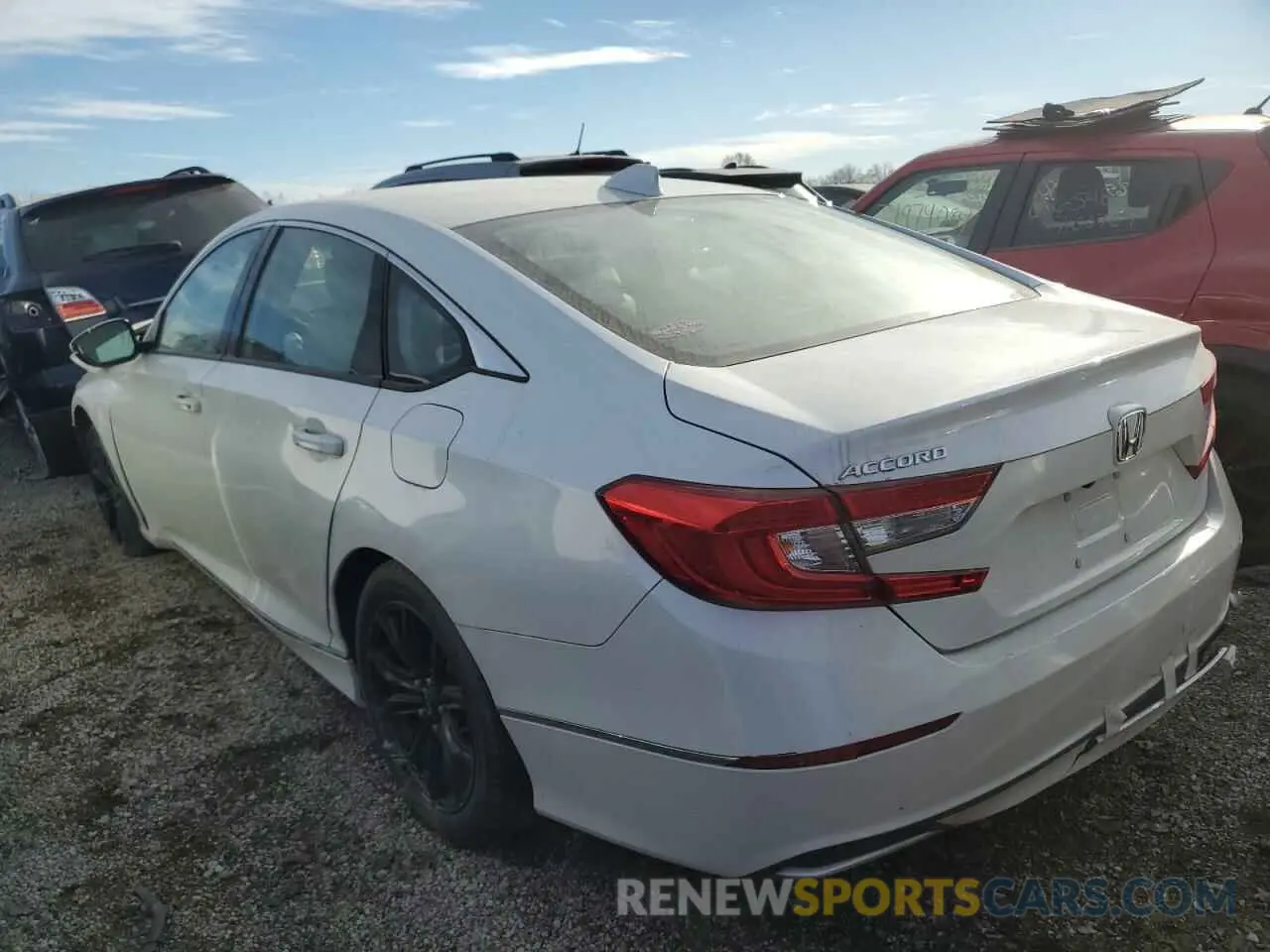 2 Photograph of a damaged car 1HGCV1F53LA054500 HONDA ACCORD 2020
