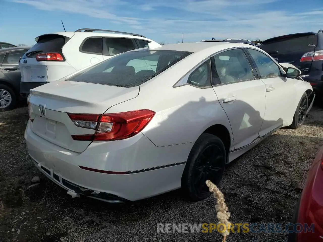 3 Photograph of a damaged car 1HGCV1F53LA054500 HONDA ACCORD 2020