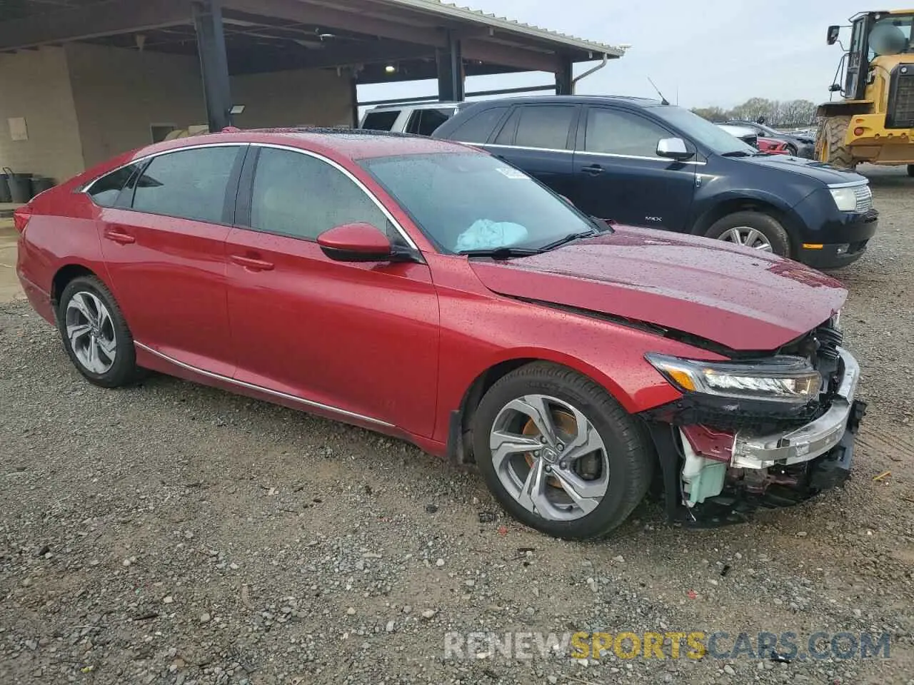 4 Photograph of a damaged car 1HGCV1F53LA078361 HONDA ACCORD 2020