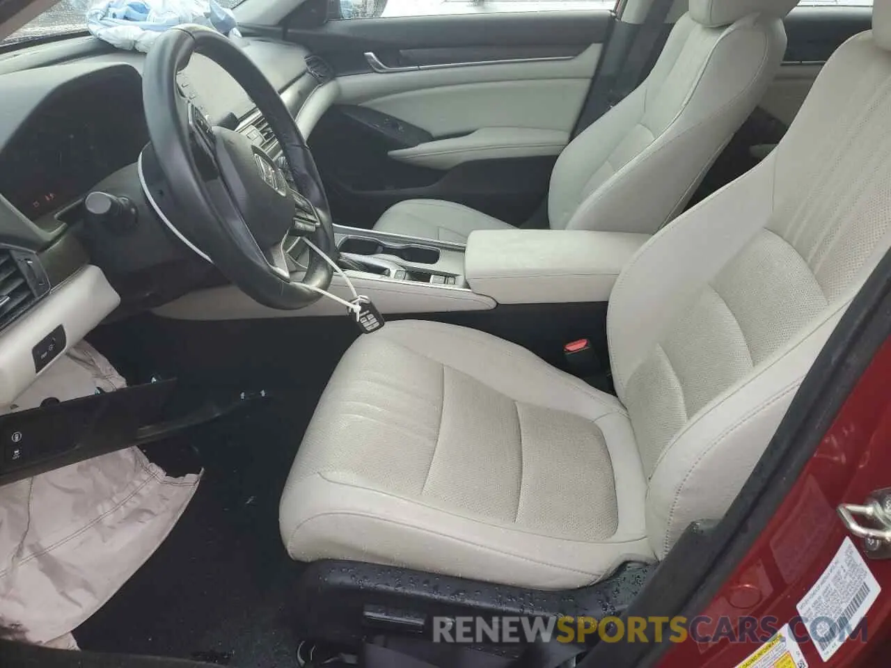 7 Photograph of a damaged car 1HGCV1F53LA078361 HONDA ACCORD 2020