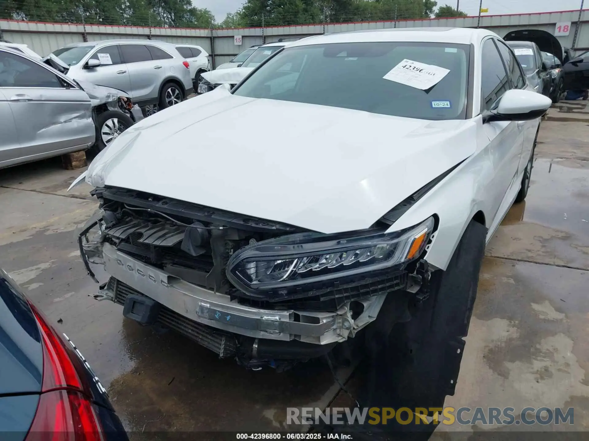 6 Photograph of a damaged car 1HGCV1F53LA110192 HONDA ACCORD 2020