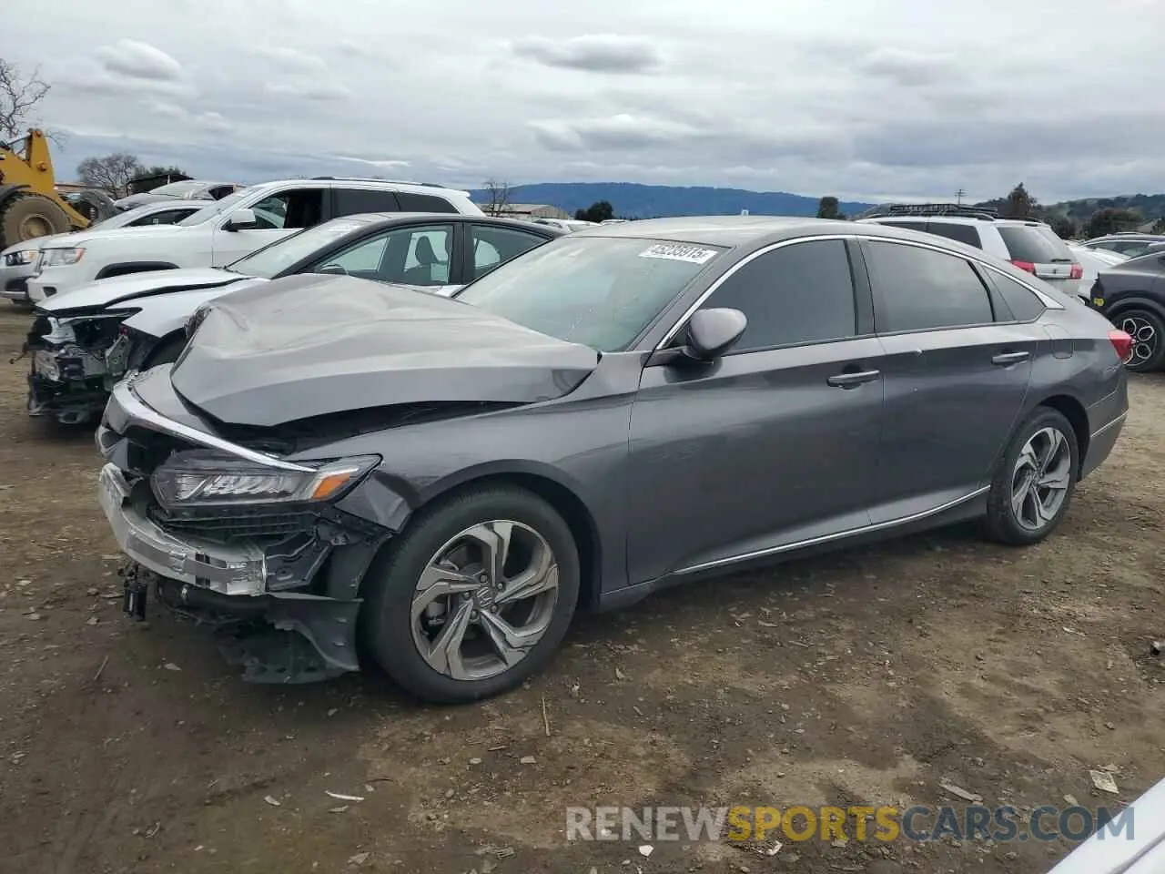 1 Photograph of a damaged car 1HGCV1F54LA011185 HONDA ACCORD 2020