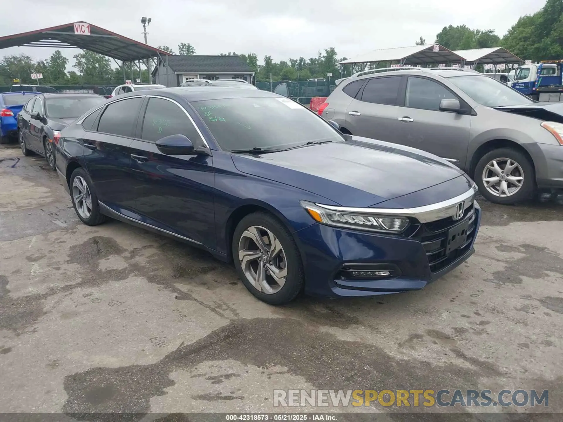 1 Photograph of a damaged car 1HGCV1F54LA041707 HONDA ACCORD 2020