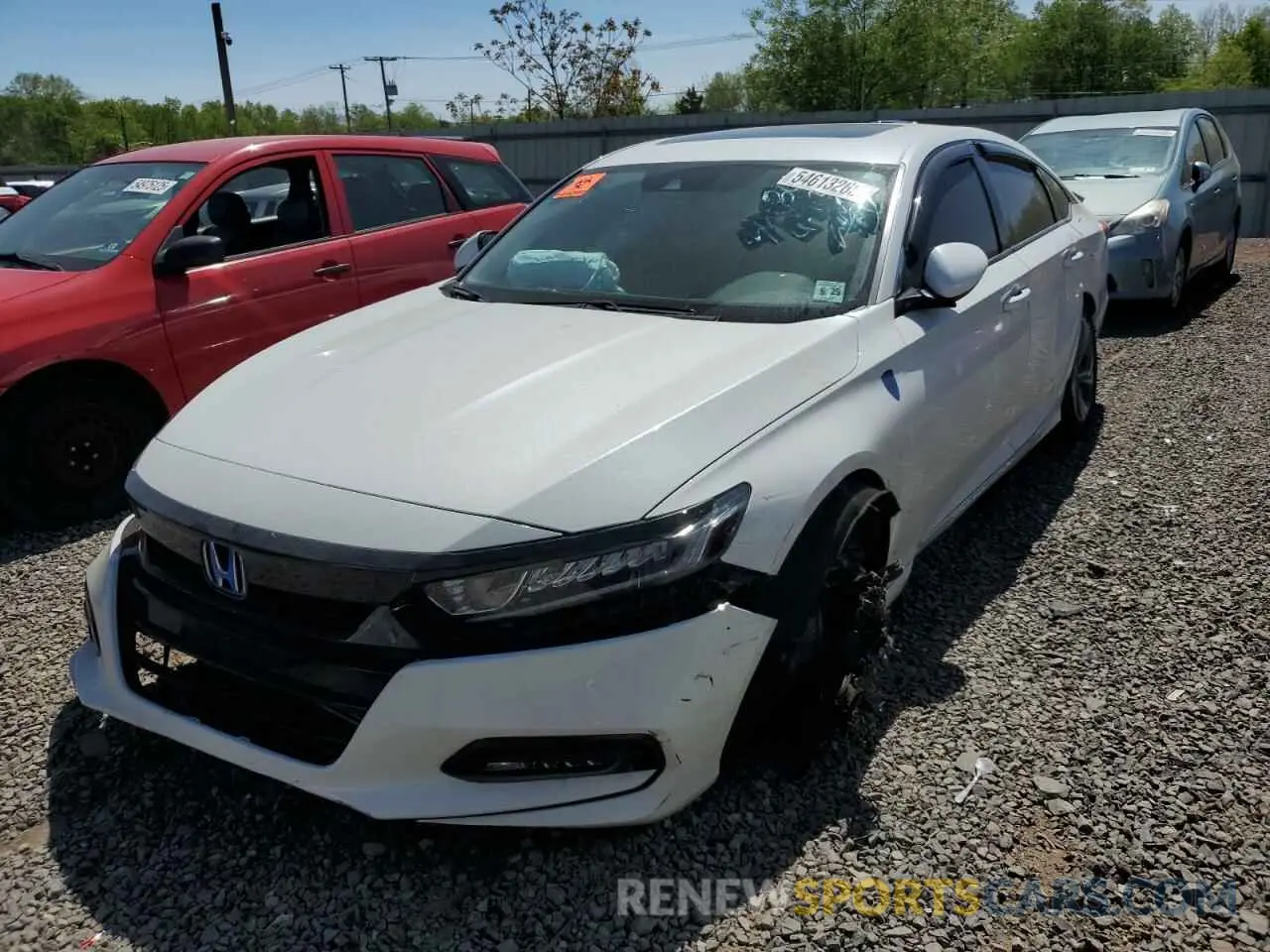1 Photograph of a damaged car 1HGCV1F55LA041618 HONDA ACCORD 2020