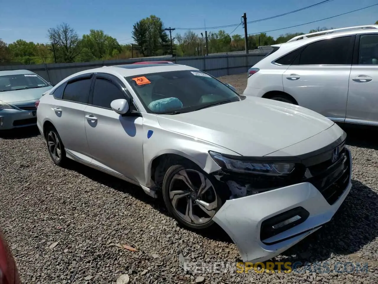4 Photograph of a damaged car 1HGCV1F55LA041618 HONDA ACCORD 2020