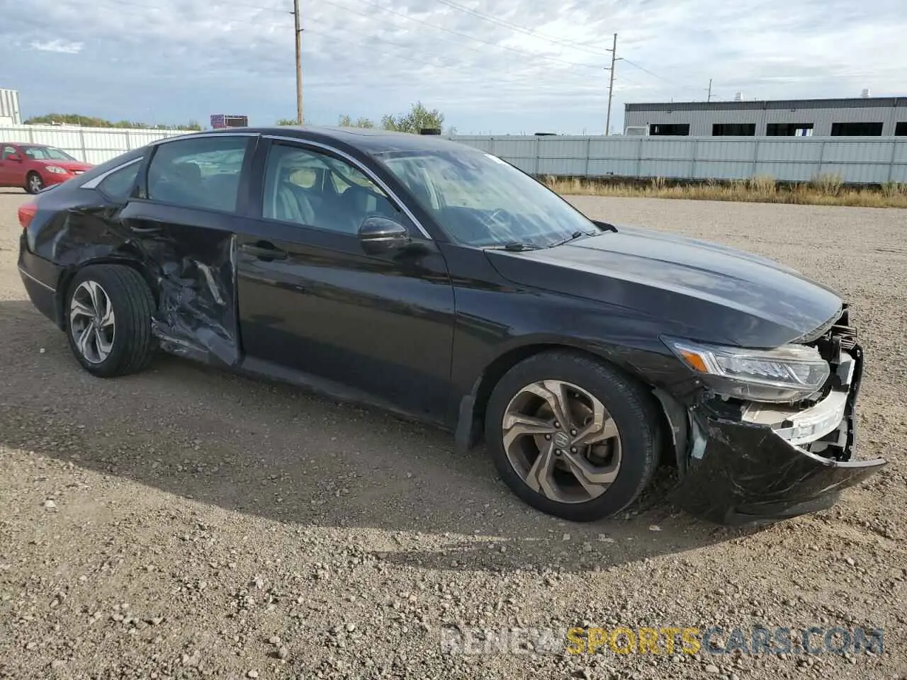 4 Photograph of a damaged car 1HGCV1F55LA063599 HONDA ACCORD 2020