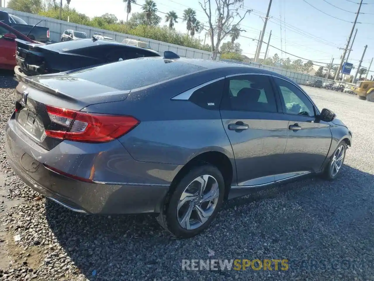 3 Photograph of a damaged car 1HGCV1F55LA105754 HONDA ACCORD 2020