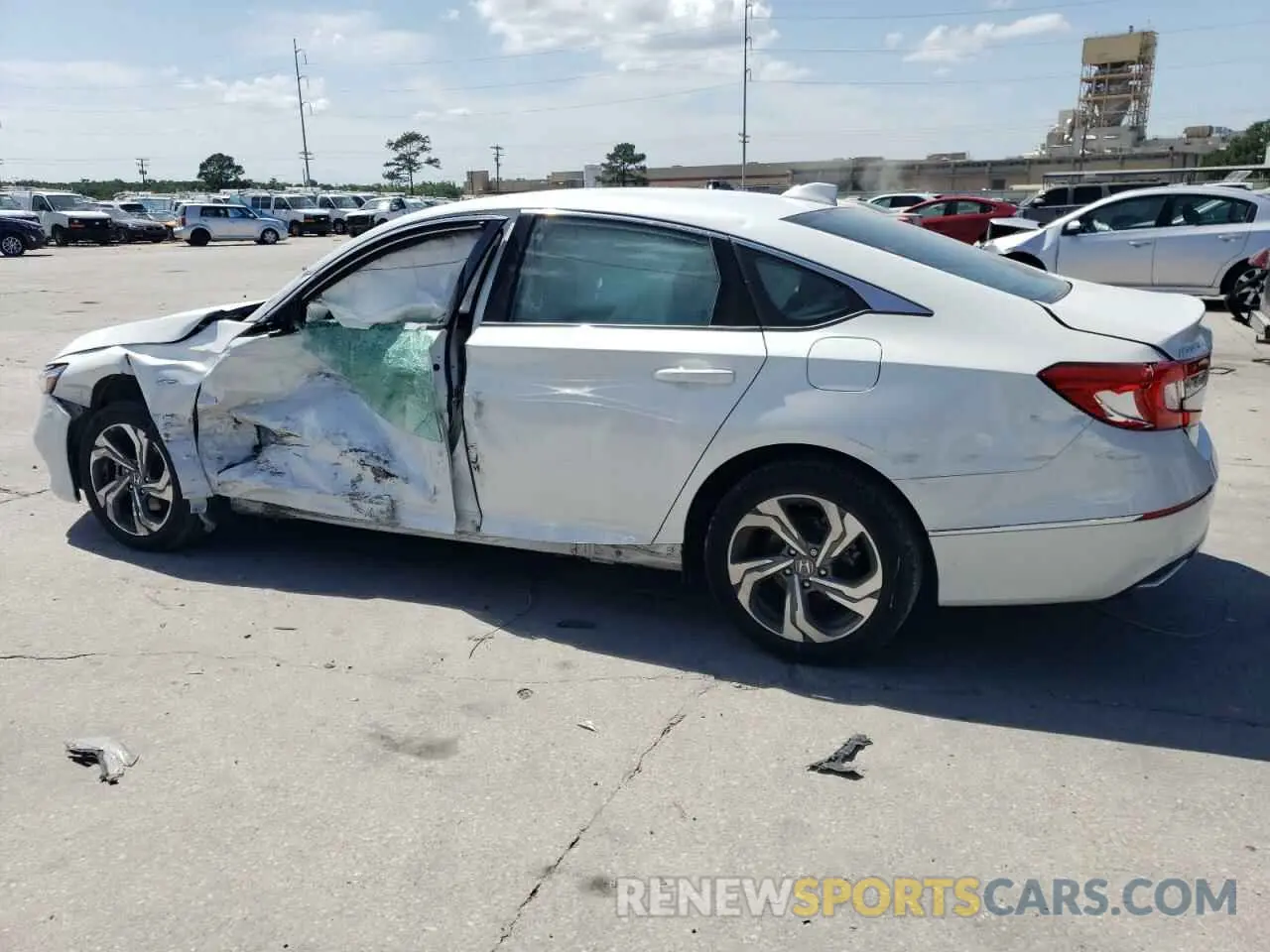 2 Photograph of a damaged car 1HGCV1F56LA076636 HONDA ACCORD 2020