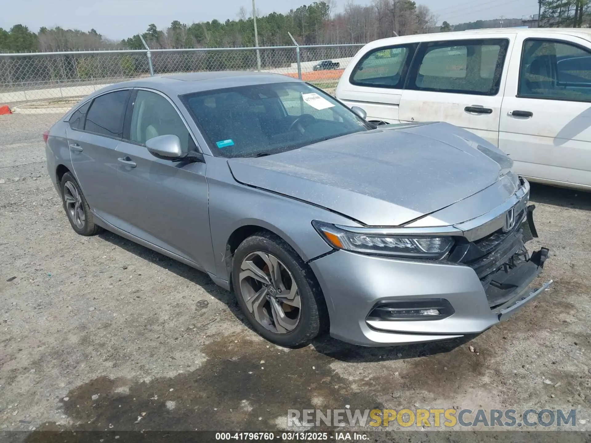 1 Photograph of a damaged car 1HGCV1F56LA106783 HONDA ACCORD 2020