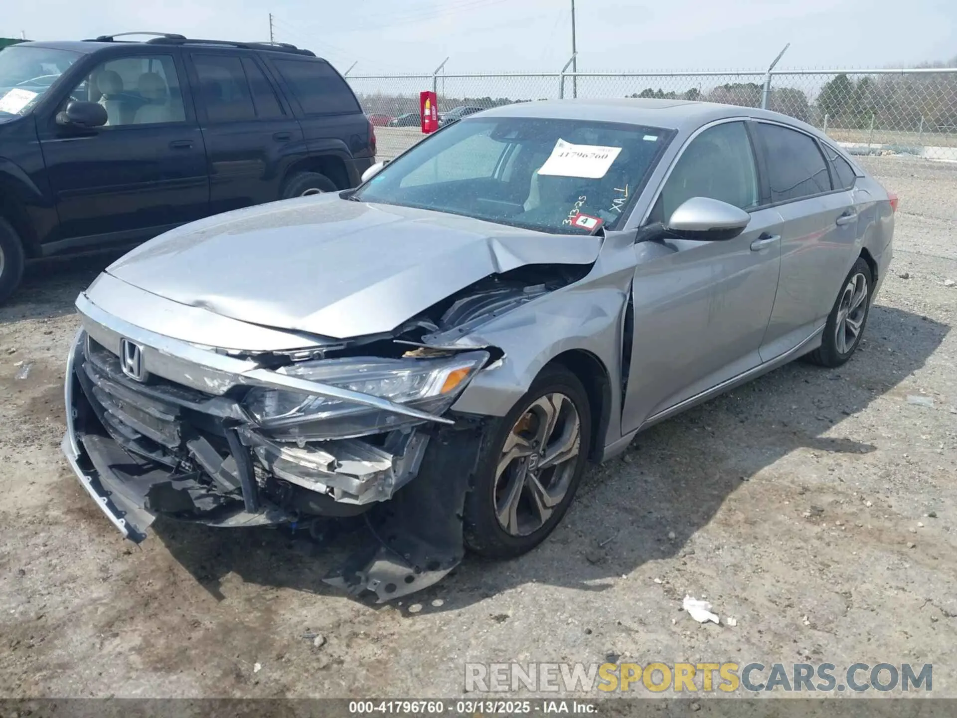 2 Photograph of a damaged car 1HGCV1F56LA106783 HONDA ACCORD 2020
