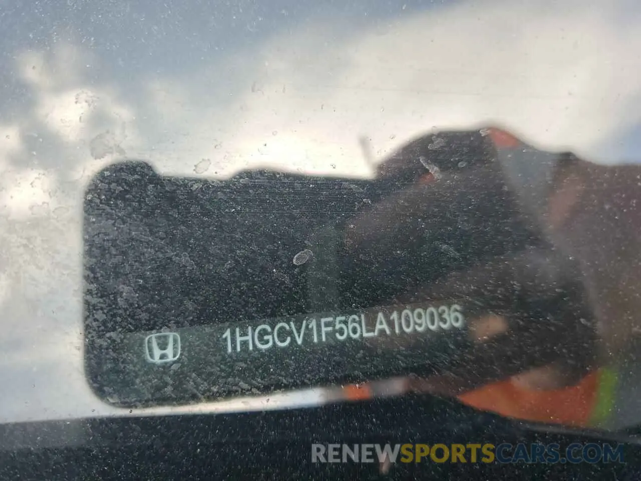 12 Photograph of a damaged car 1HGCV1F56LA109036 HONDA ACCORD 2020